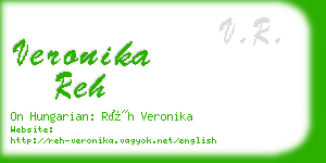 veronika reh business card